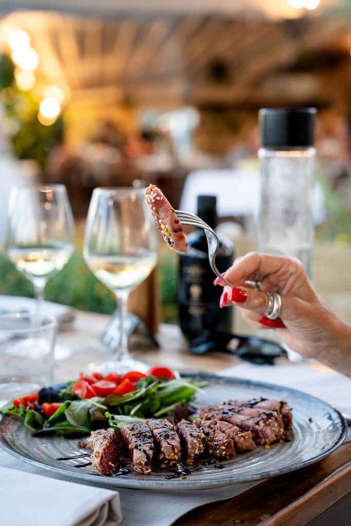 Tagliata di tonno
